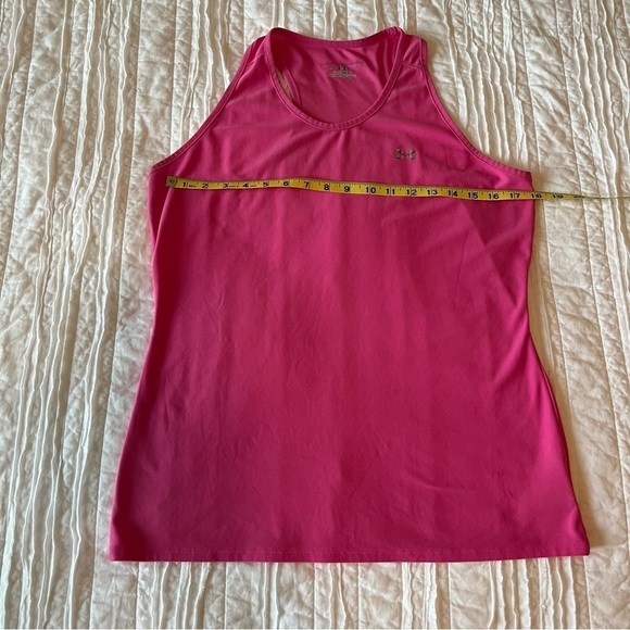 2/$30 Under Armour Sleeveless Tank Athletic Top Pink SZ L - Picture 7 of 7